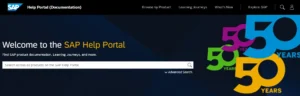 Taking Assistance from the SAP Help Portal